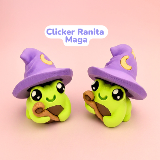 Clicker Rana Maga (Sin LLavero)