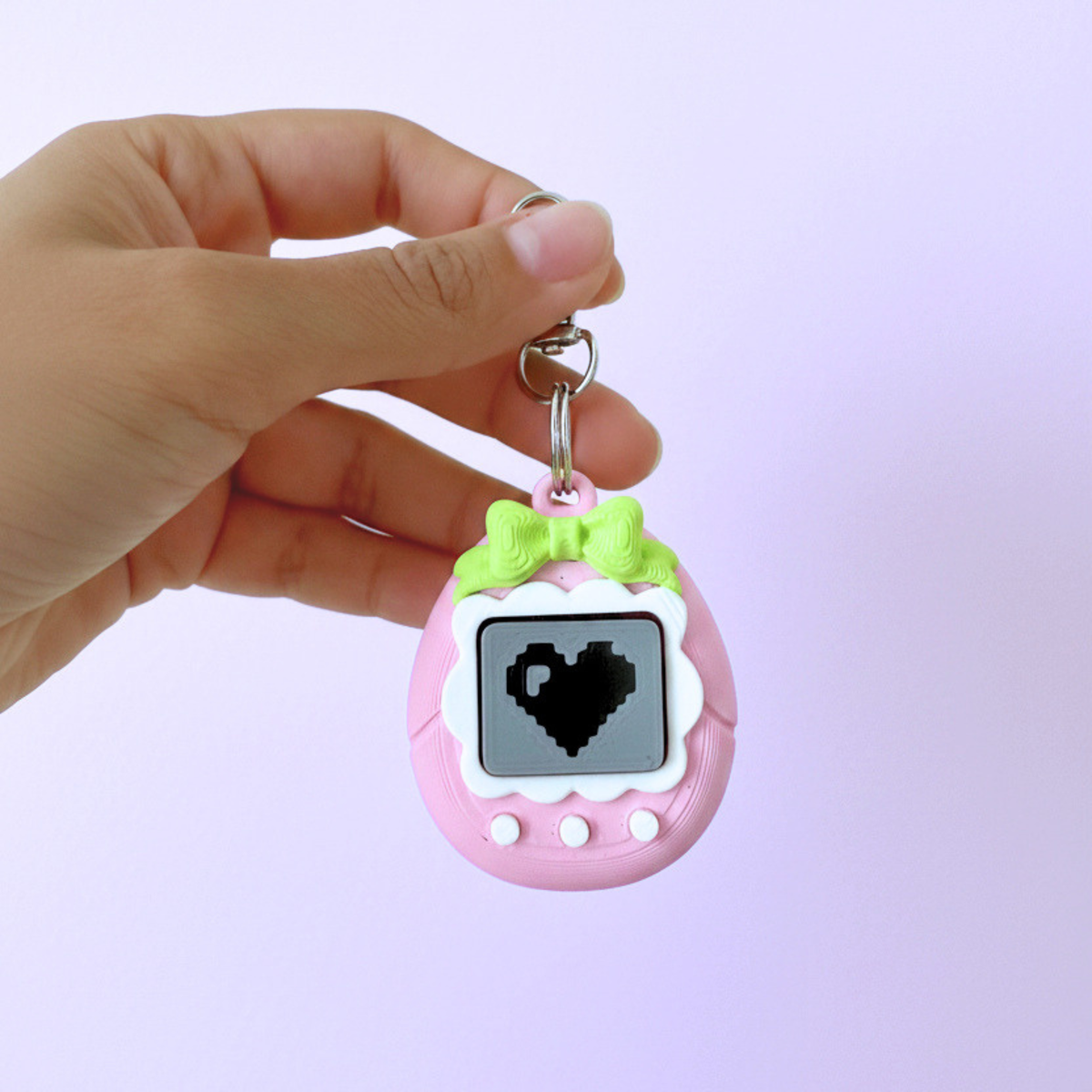 Llavero Clicker Mascota Virtual Retro