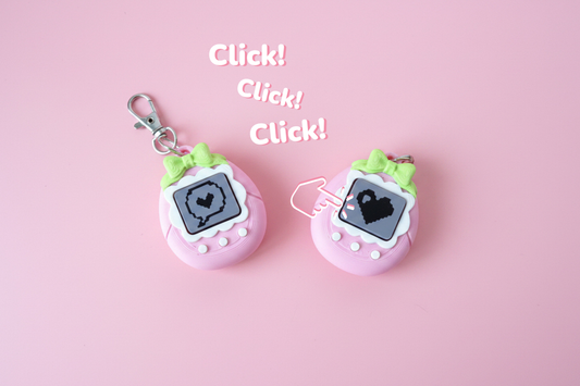 Llavero Clicker Mascota Virtual Retro