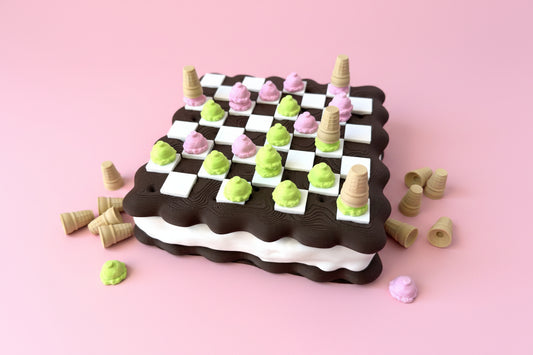 Tablero de Damas Choko-Cookie