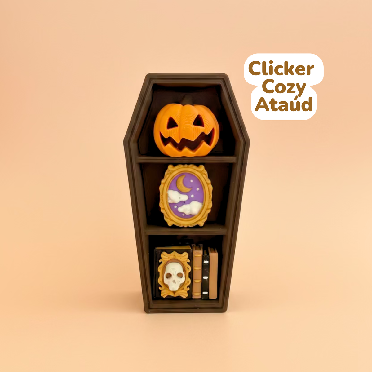 Clicker Ataúd temática Halloween 🎃