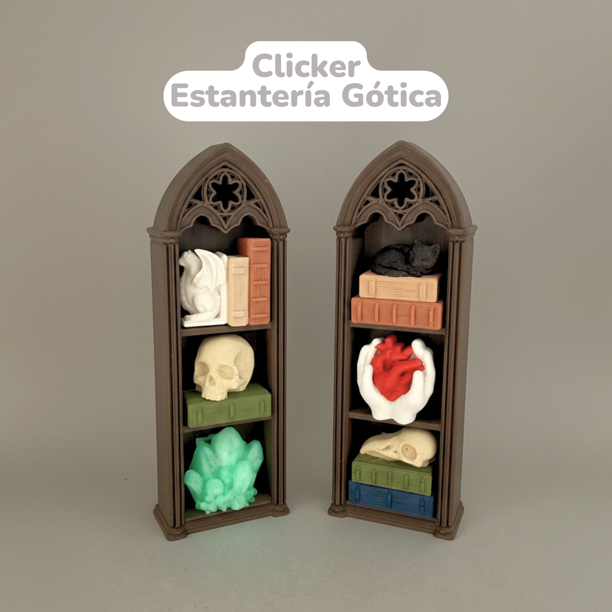Clicker Estanteria Gótica Compacta