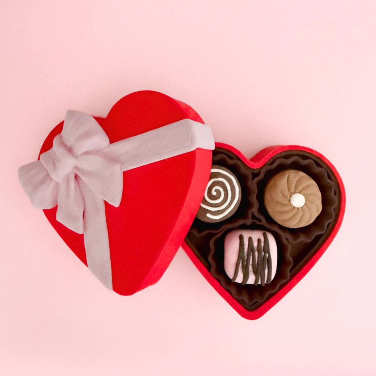 Clicker Caja de Chocolates Corazón