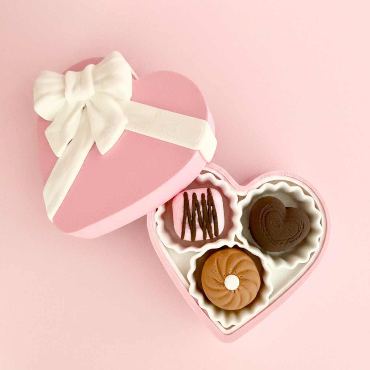 Clicker Caja de Chocolates Corazón