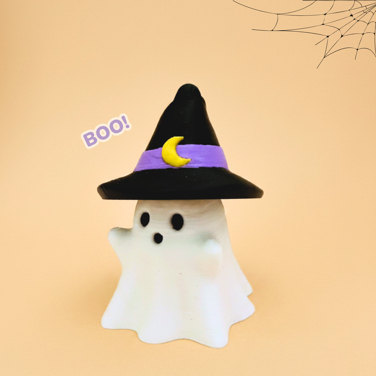 Llavero Clicker Fantasma Bruja