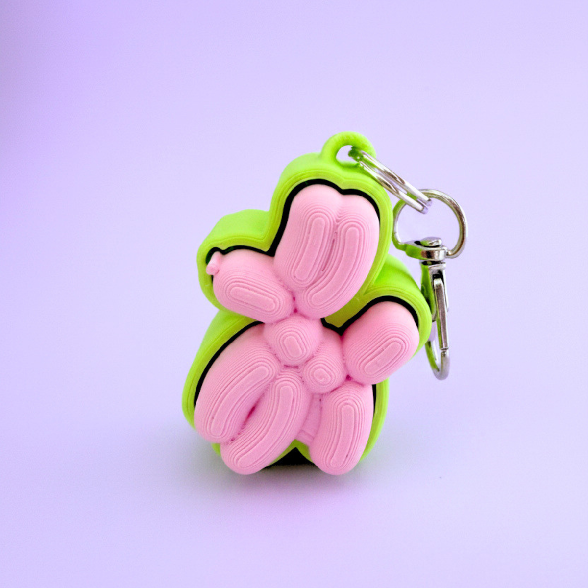 Llavero Clicker Perro Globo