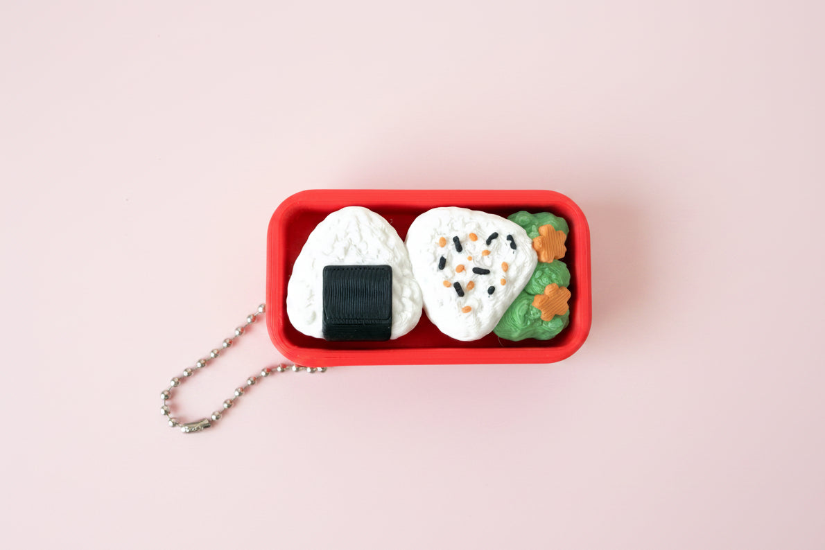 Llavero Mini Caja Bento Onigiri 🍙