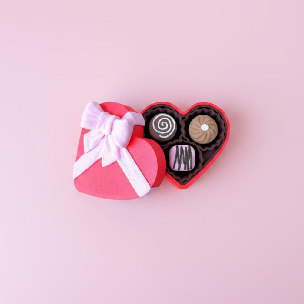 Clicker Caja de Chocolates Corazón